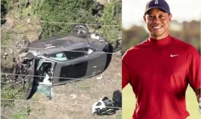 Imagen de la noticia: Tiger Woods sufre accidente de tránsito, y su estado sería «crítico»