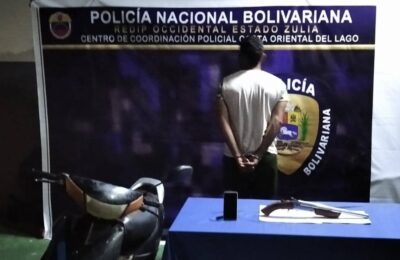 Imagen de la noticia: Municipio Cabimas: Detienen a sujeto portando una escopeta recortada.