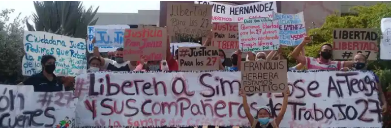 Imagen de la noticia: Municipio Cabimas: 45 días detenidas cumplieron Las 27 personas apresadas en el CONAS y sus familiares exigen su liberación