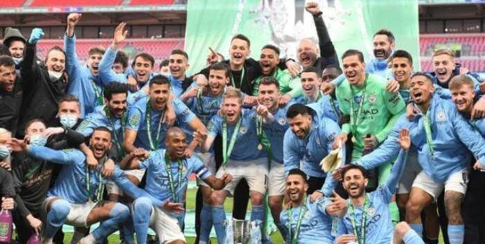 Imagen de la noticia: El Manchester City se coronó campeón de la Copa de la liga