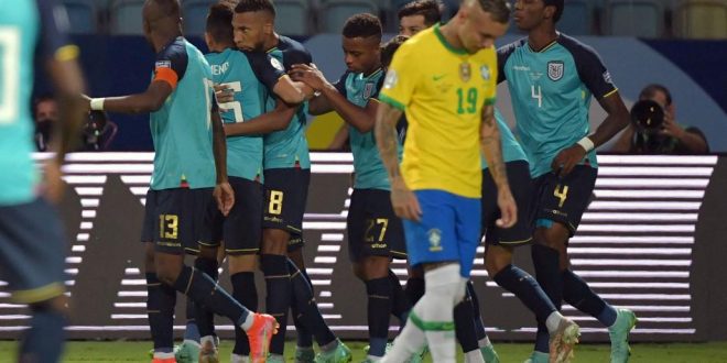 Imagen de la noticia: Copa América: Ecuador le empató a Brasil y clasifica
