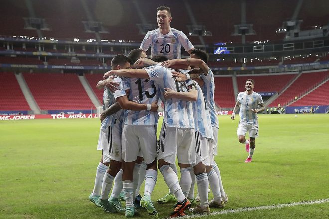 Imagen de la noticia: Copa América: Con gol de Guido Rodríguez, Argentina se impuso 1-0 a Uruguay