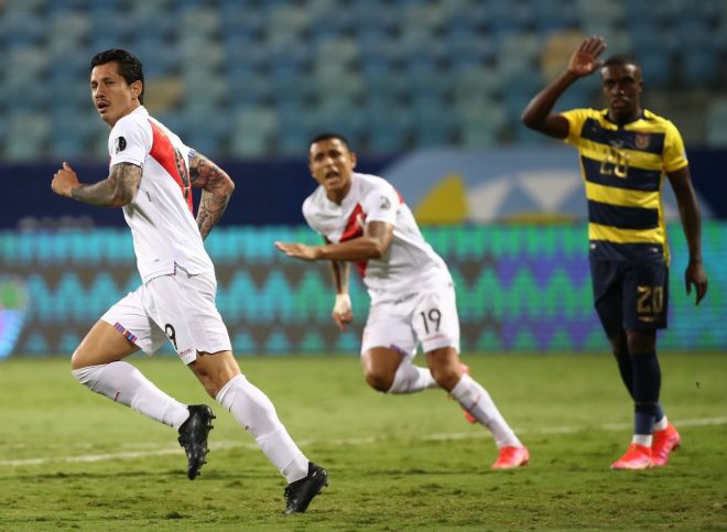 Imagen de la noticia: Copa América: Perú empató 2-2 ante Ecuador