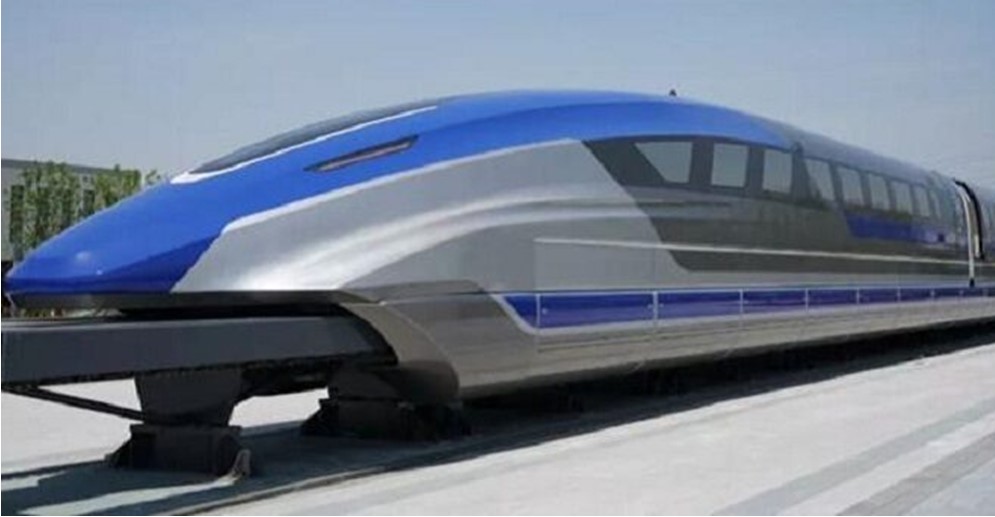 Imagen de la noticia: China presenta un nuevo tren de levitación magnética que alcanza 600 km/h