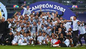 Imagen de la noticia: Copa América 2021: La albiceleste es campeón al vencer 1-0 a Brasil en el Maracaná