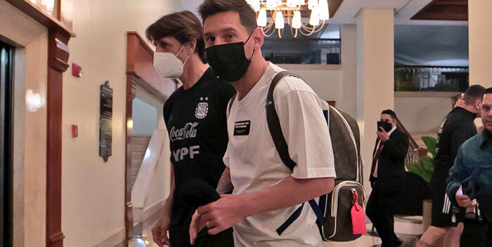 Imagen de la noticia: Messi ya llegó a Caracas para el Venezuela vs Argentina