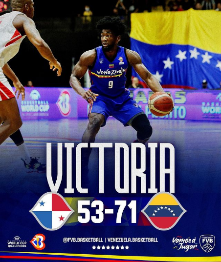 Imagen de la noticia: Clasificatorio Mundial FIBA 2023: Venezuela derrotó, por segunda ocasión, a Panamá 71 x 53