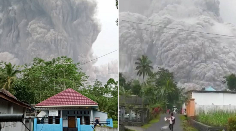 Imagen de la noticia: Indonesia: Volcán entra en erupción y mata al menos a una persona con enorme nube de humo y cenizas ardientes