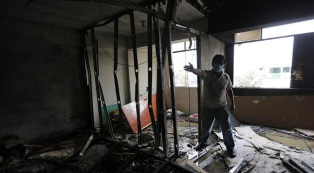 Imagen de la noticia: Perú: Por celos venezolano quema el apartamento de su novia
