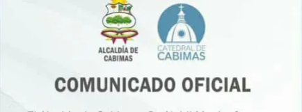 Imagen de la noticia: Municipio Cabimas: Comunicado Oficial.