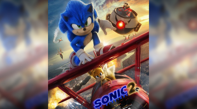 Imagen de la noticia: ‘Sonic the Hedgehog 2’: Sonic y Tails viajan en avión en el primer póster