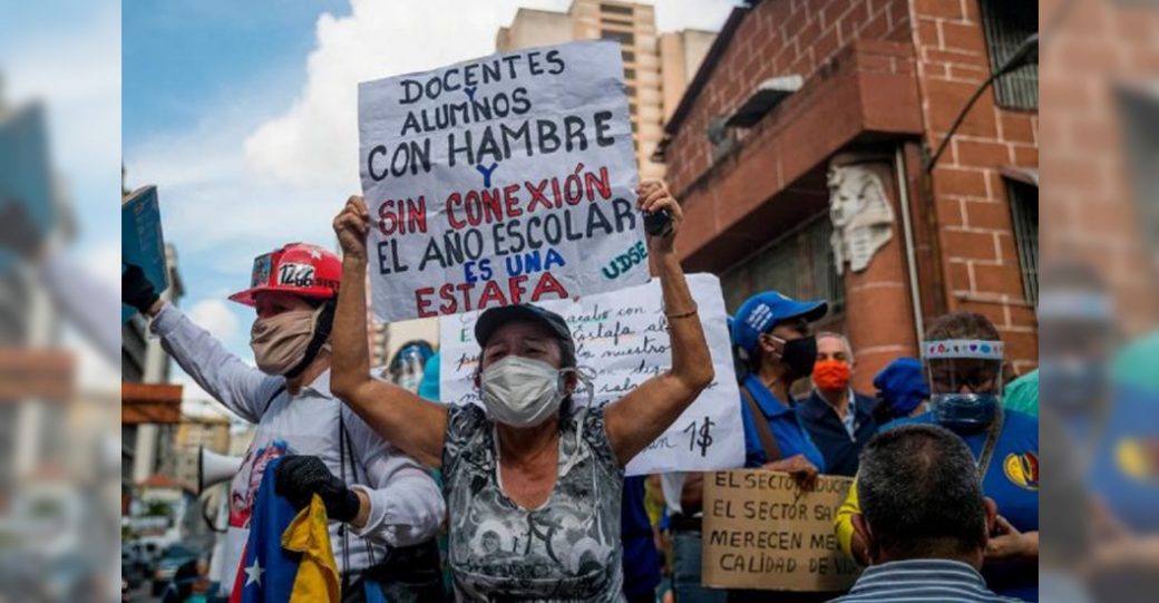 Imagen de la noticia: Sindicato de docentes venezolanos denuncia abandono y persecución contra el gremio