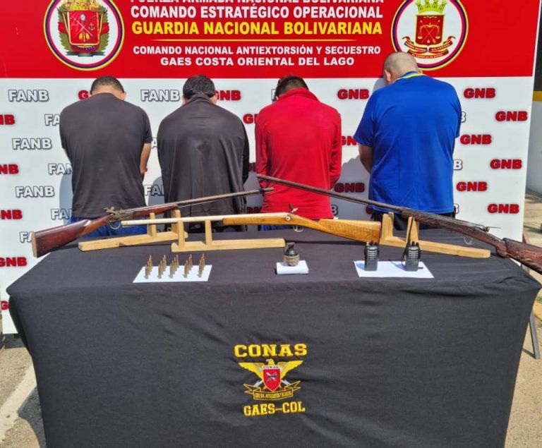 Imagen de la noticia: Municipio Miranda: Detienen durante operativo a cuatro integrantes a la Banda Delictiva «El Oso»
