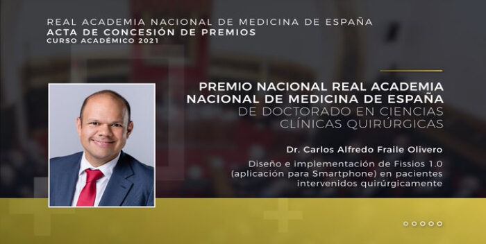 Imagen de la noticia: España: Premian a médico venezolano por aplicación para pacientes operados