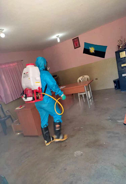 Imagen de la noticia: Municipio Simón Bolívar: Realizan desinfección en instituciones educativas