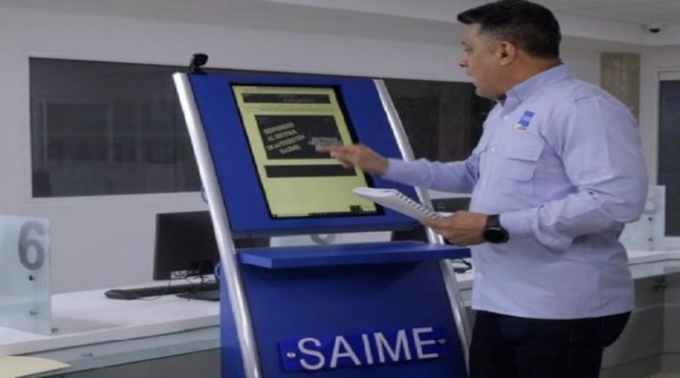 Imagen de la noticia: Saime activa máquina de autogestión en oficinas principales del país