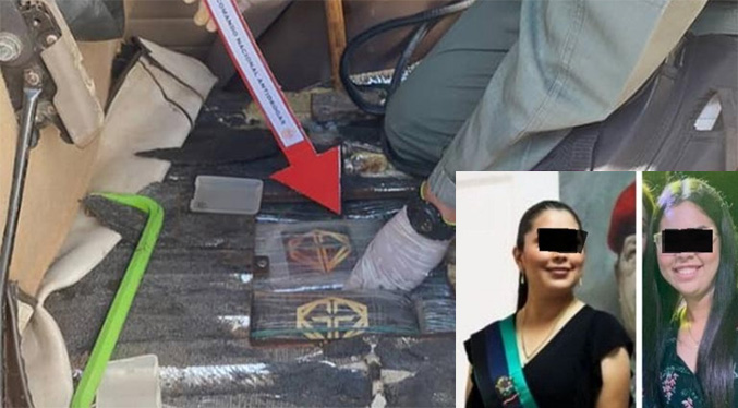 Imagen de la noticia: Panelas de droga que llevaban la alcaldesa y la diputada estaban selladas con la frase “de Colombia para el mundo”