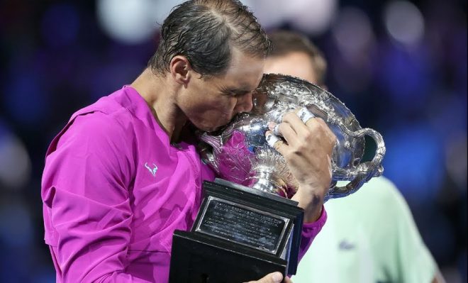 Imagen de la noticia: Rafael Nadal es campeón del Abierto de Australia y llega a 21 Grand Slams