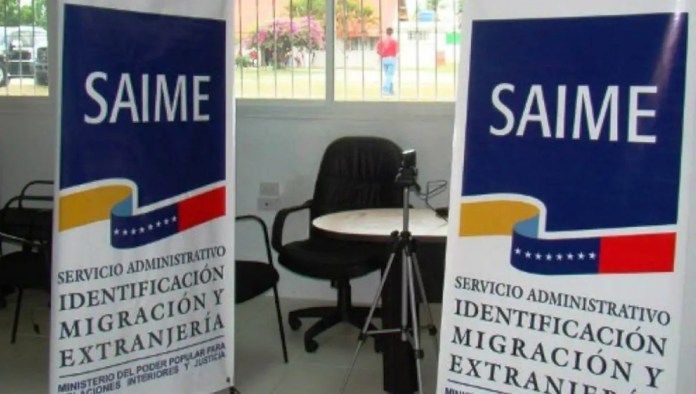 Imagen de la noticia: Falla en servidores del Saime impide a usuarios realizar trámites de cédula y pasaporte