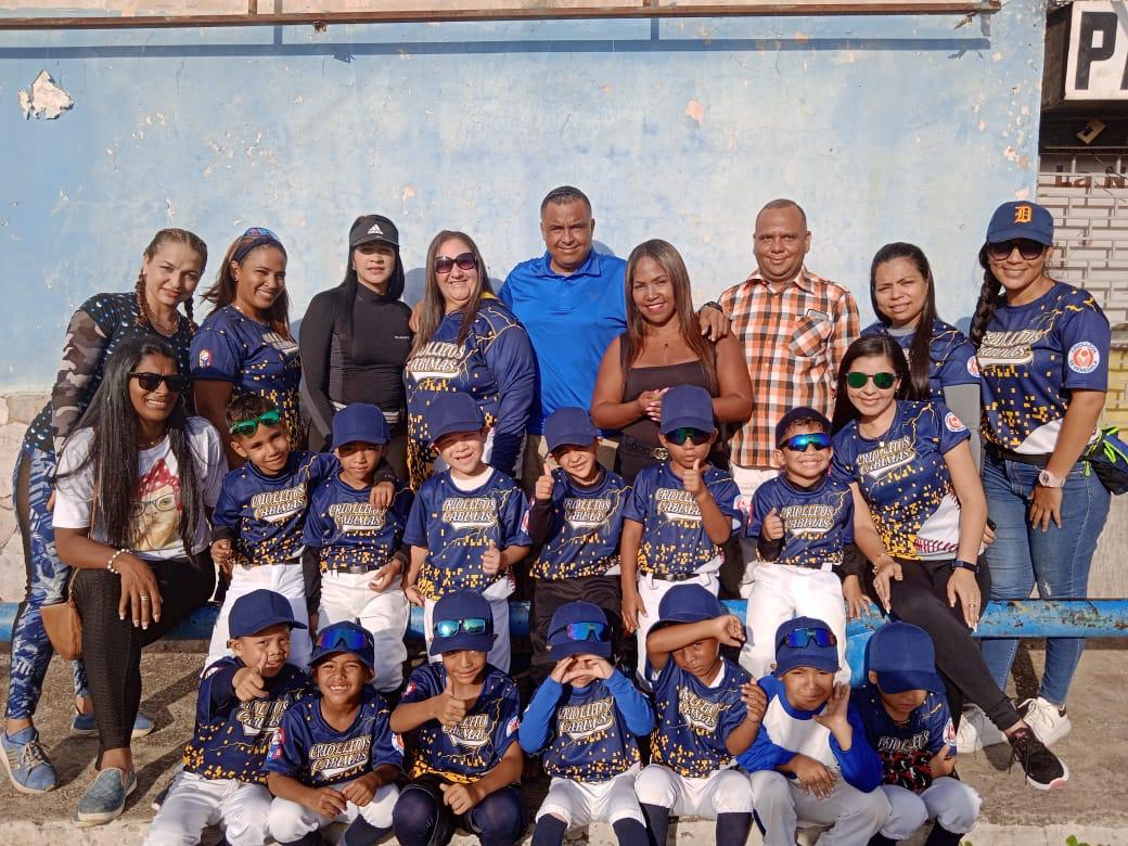 Imagen de la noticia: Equipo de Beisbol Iniciación del Municipio Cabimas dice Presente en Estadal Federado ASOZULIA