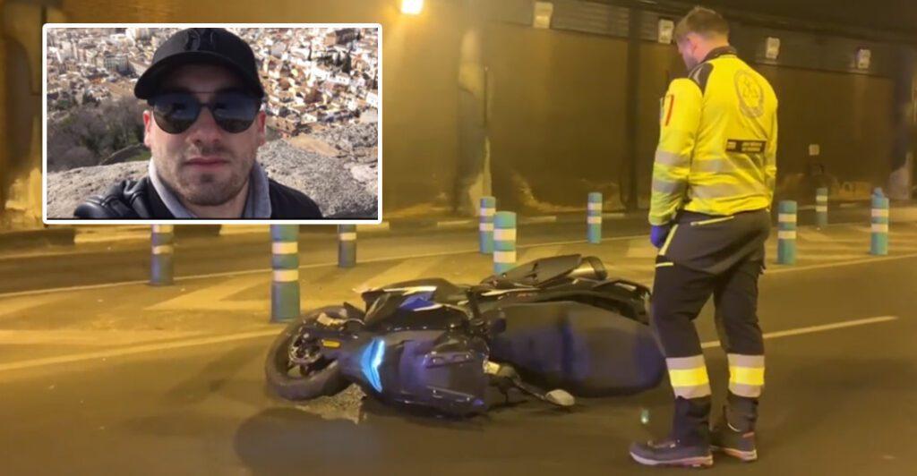 Imagen de la noticia: España: Joven venezolano falleció en accidente de moto en Madrid