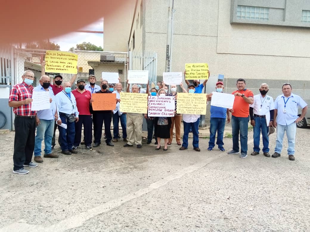 Imagen de la noticia: Municipio Cabimas: Trabajadores de CANTV protestan por mejoras contractuales