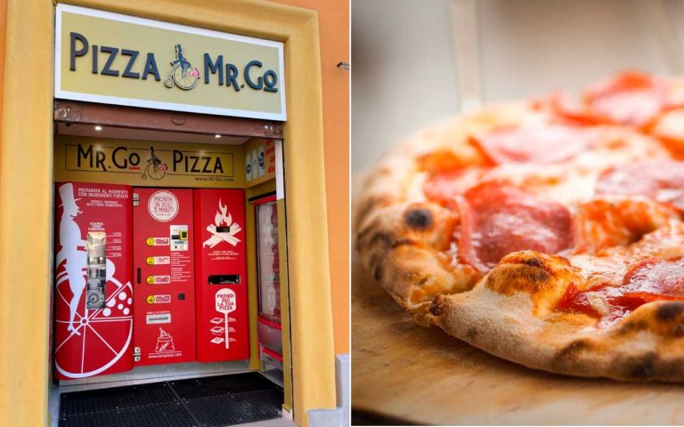 Imagen de la noticia: ¿Sabías que una máquina expendedora prepara pizza en 3 minutos en Roma?
