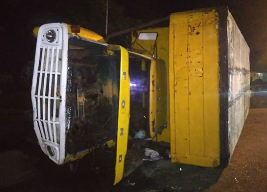 Imagen de la noticia: Municipio Lagunillas: Accidente vehicular deja como saldo tres heridos