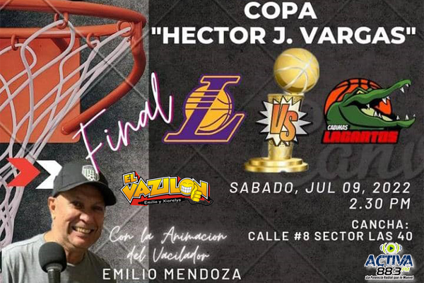 Imagen de la noticia: Gran Final de Baloncesto en Cabimas Lakers y Lagartos Copa Héctor José Vargas
