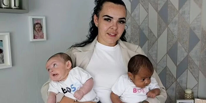 Imagen de la noticia: Quedó atónica al dar a luz gemelos con distinto color de piel