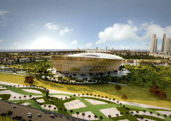 Imagen de la noticia: Mundial Catar 2022: Catar ensaya inicio del Mundial con la inauguración del estadio Lusail. (video)