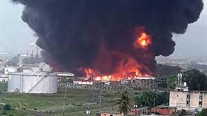 Imagen de la noticia: Estado Anzoátegui: Se registra otro accidente en refinería de Puerto La Cruz (Videos)