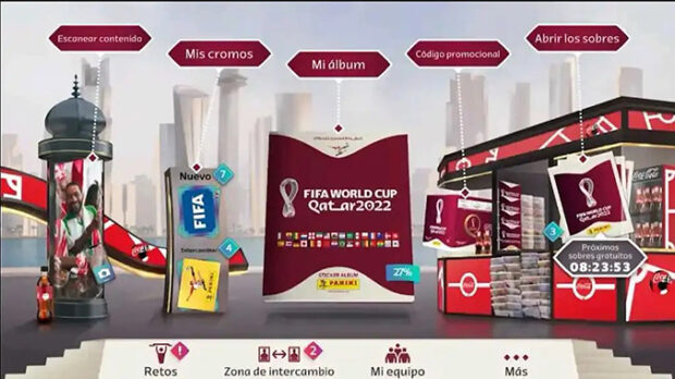 Imagen de la noticia: Álbum virtual del Mundial 2022 de Panini: Cómo descargarlo y obtener sobres gratuitos