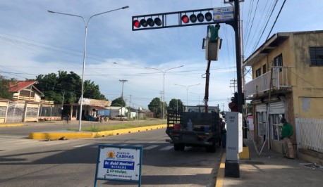 Imagen de la noticia: Municipio Cabimas: Alcaldia continúa la reparación de semáforos en la ciudad