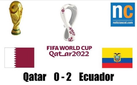 Imagen de la noticia: Ecuador derrota a Qatar en el inicio del Mundial 2022