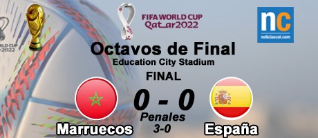 Imagen de la noticia: Mundial Catar 2022: España dice adiós al Mundial tras sucumbir ante Marruecos en una tanda de penales