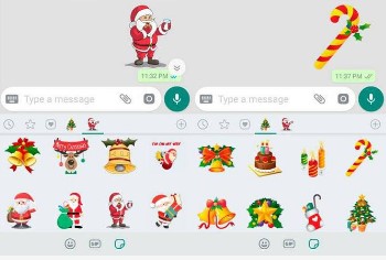 Imagen de la noticia: Así puedes descargar stickers de Navidad para WhatsApp para felicitar a tus familiares y amigos