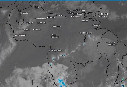 Imagen de la noticia: Inameh: Para este domingo se prevé nubosidad escasa en gran parte del país