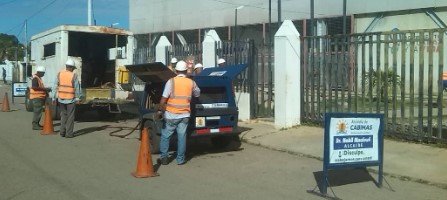 Imagen de la noticia: Municipio Cabimas: Emugas inicia reparación de fugas y acometida de gas en el Módulo Tricolor en la parroquia Jorge Hernández :