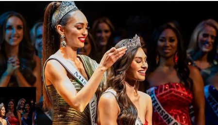 Imagen de la noticia: Miss Universo renuncia a su título y Morgan Romano asume como Miss USA