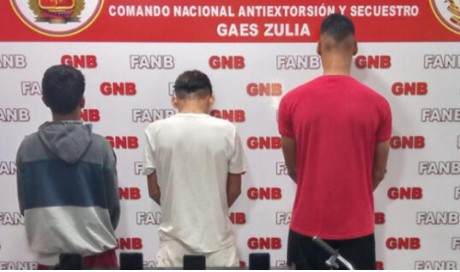 Imagen de la noticia: Municipio Maracaibo: Detienen a tres presuntos extorsionadores