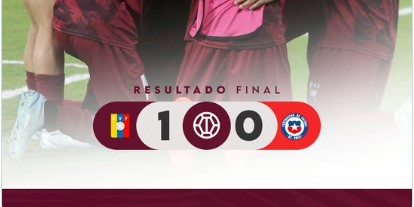 Imagen de la noticia: Sudamericano Sub-20: Venezuela supera a Chile 1-0 y clasifica al Hexagonal Final