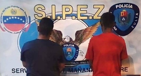 Imagen de la noticia: Municipio Santa Rita: Detienen a dos sujetos señalados de robar tubos del cercado perimetral de Estadio Deportivo