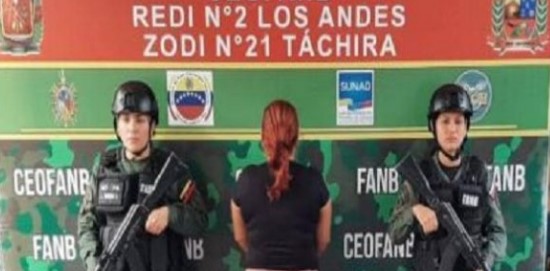 Imagen de la noticia: Estado Táchira: Detienen a una mujer con 83 envoltorios de presunta cocaína en su estómago