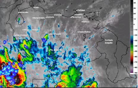 Imagen de la noticia: Inameh pronostica posibles lloviznas en gran parte del país