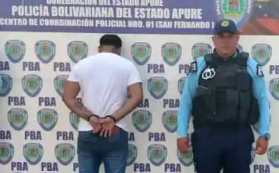 Imagen de la noticia: Estado Apure: Detenido alias “Cucaracho”, peligroso delincuente del Tren de Aragua