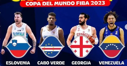 Imagen de la noticia: Mundial FIBA 2023: Venezuela conoce a sus rivales en la primera ronda