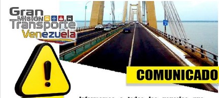Imagen de la noticia: Estado Zulia: Este viernes 14 de Abril cerrarán el Puente General Rafael Urdaneta
