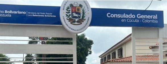 Imagen de la noticia: Colombia: Reabre sus puertas el Consulado venezolano en Cúcuta