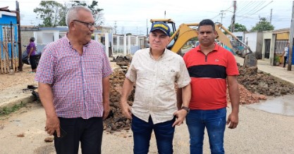 Imagen de la noticia: Municipio Cabimas: En beneficio de más de 100 familias la Alcaldía realizó sustitución de colector en el sector Los Medanos